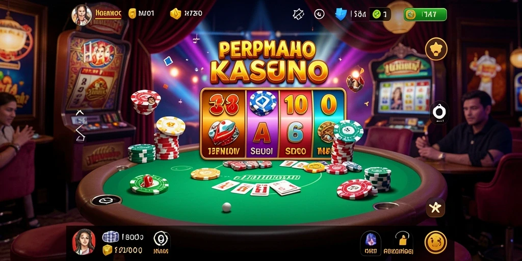 Tampilan gameplay seru di aplikasi Kasino 2757.