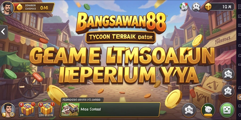 Screenshot utama BANGSAWAN88 menampilkan gameplay Tycoon yang menarik.