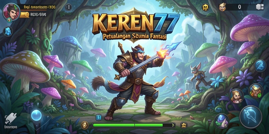 Screenshot KEREN77 menampilkan gameplay seru di dunia petualangan.