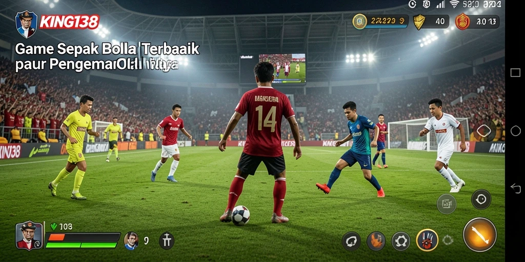 Tampilan gameplay REALISTIS dan mendebarkan dalam KING138.