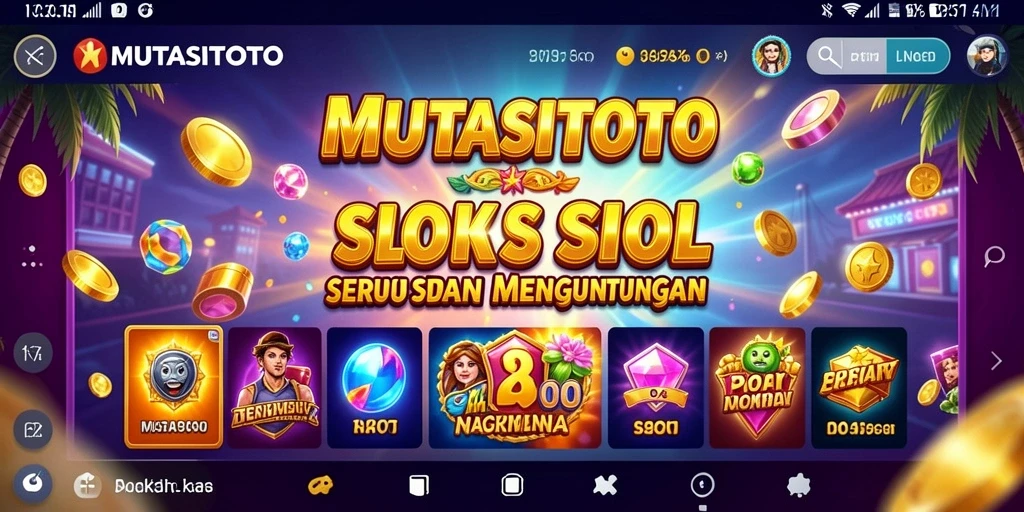 Screenshot gameplay <strong>MUTASITOTO</strong> yang menunjukkan keseruan bermain Slot.