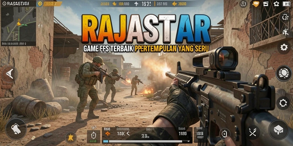 Tangkapan layar gameplay RAJASTAR menambah suasana pertempuran yang mendebarkan.