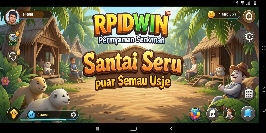 Tampilan menarik dari gameplay RPIDWIN yang menghibur.