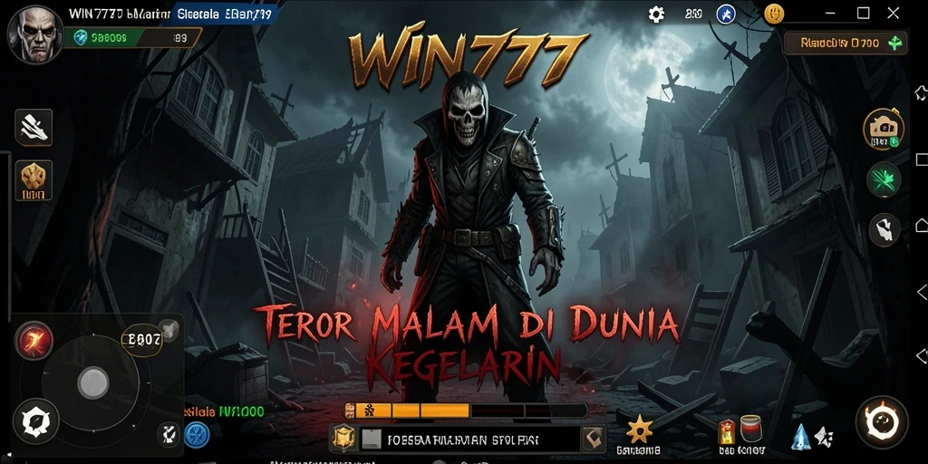Tampilan gameplay HORROR yang mendebarkan di WIN777.