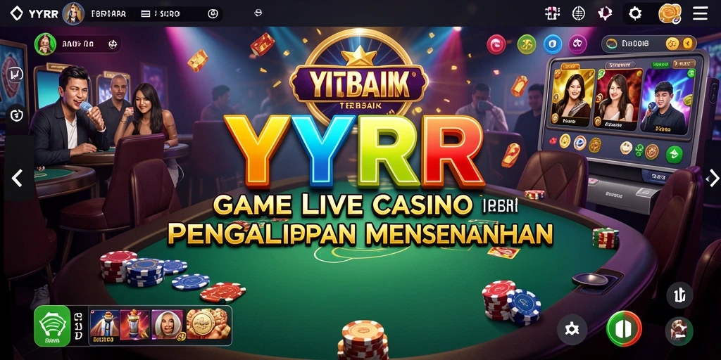 Tampilan screenshot permainan Live Casino yang seru dan menegangkan.